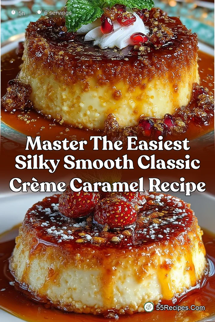 Master The Easiest Silky Smooth Classic Crème Caramel Recipe