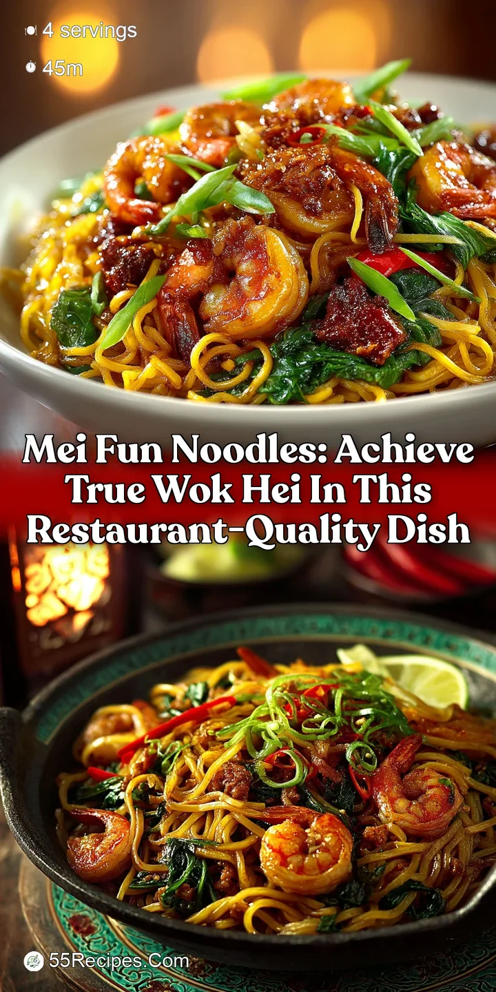 Mei Fun Noodles: Achieve True Wok Hei in This Restaurant-Quality Dish
