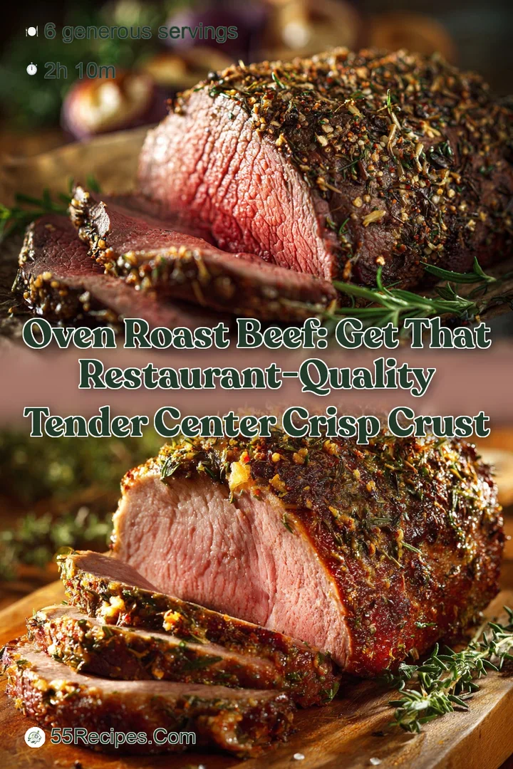 Oven Roast Beef: Get That Restaurant-Quality Tender Center Crisp Crust