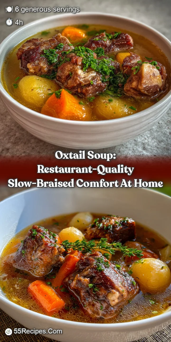 Oxtail Soup: Restaurant-Quality Slow-Braised Comfort at Home