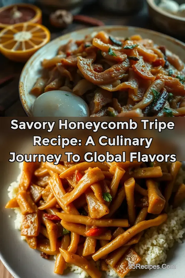 Savory Honeycomb Tripe Recipe: A Culinary Journey to Global Flavors