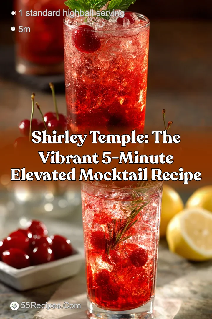 Shirley Temple: The Vibrant 5-Minute Elevated Mocktail Recipe