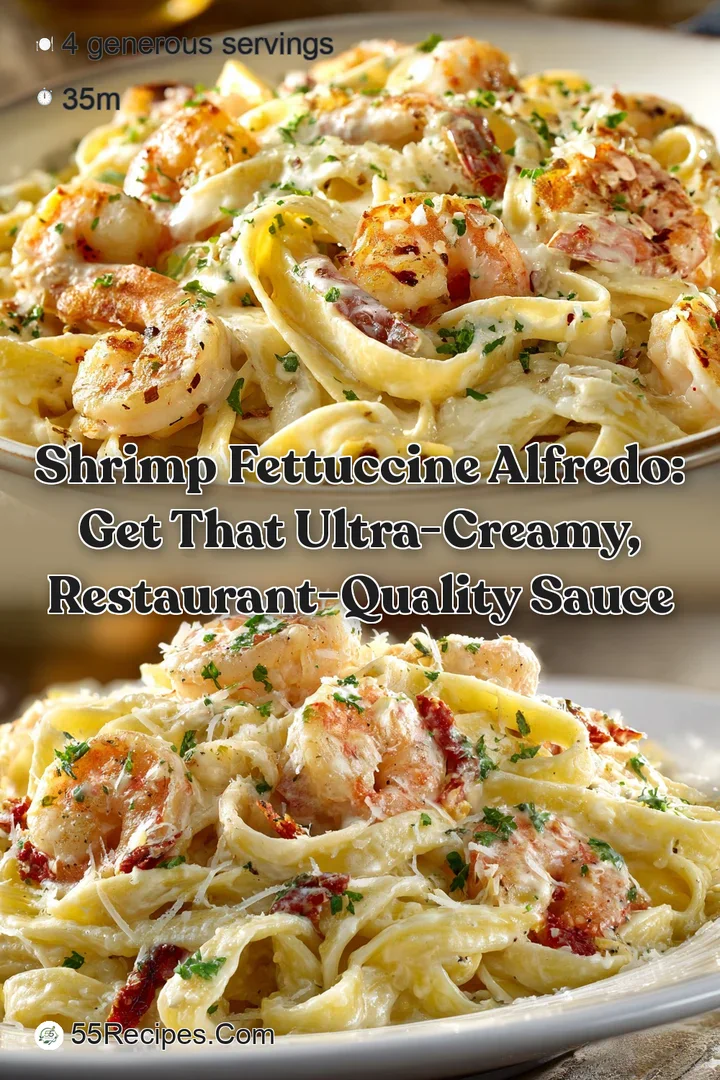 Shrimp Fettuccine Alfredo: Get That Ultra-Creamy Restaurant-Quality Sauce