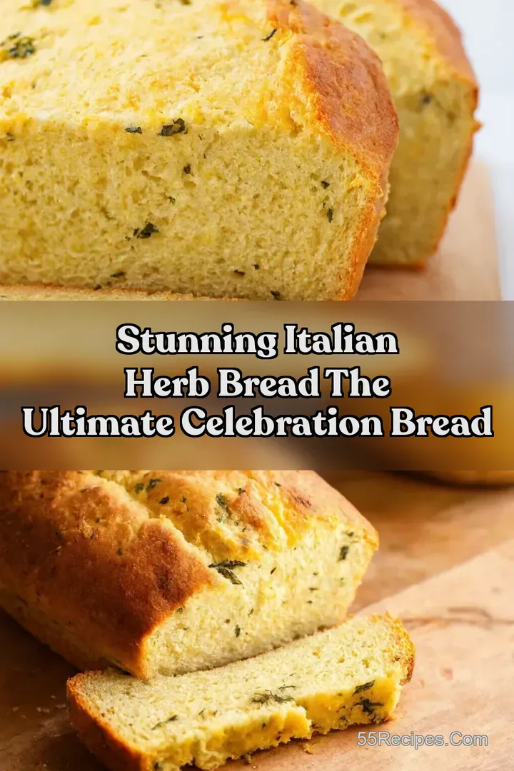 Stunning Italian Herb Bread The Ultimate Celebration Bread