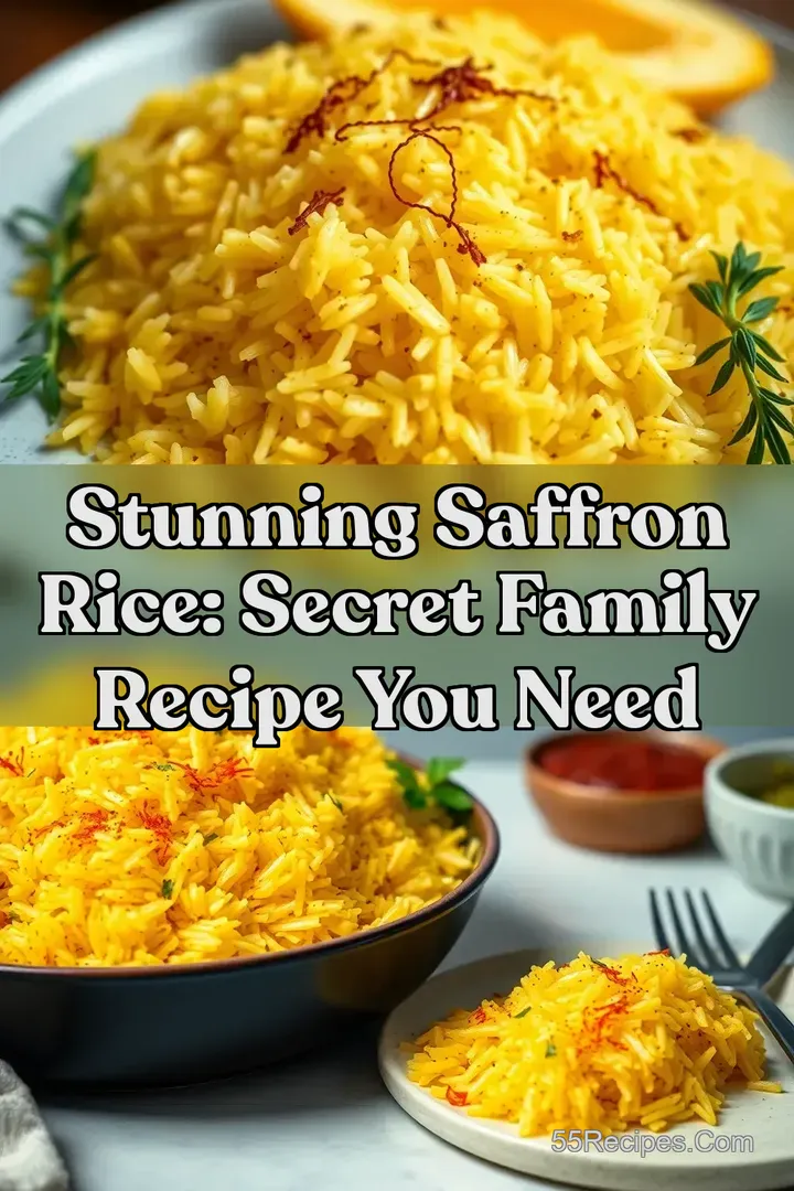 Stunning Saffron Rice: Secret Family Recipe You Need : PIN FOR LATER Stunning Saffron Rice: Secret Family Recipe You Need