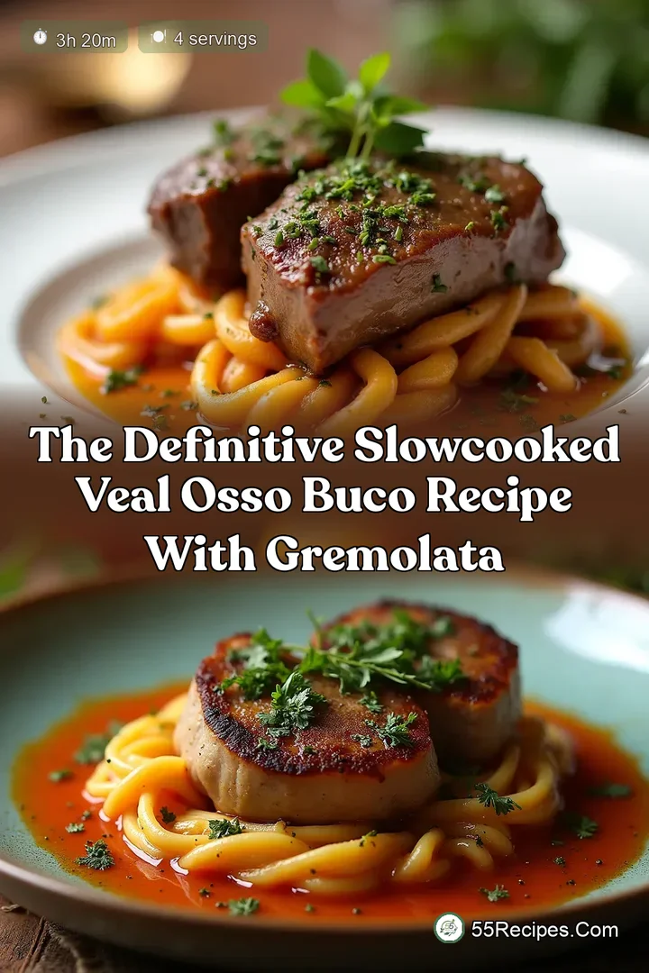 The Definitive SlowCooked Veal Osso Buco Recipe with Gremolata
