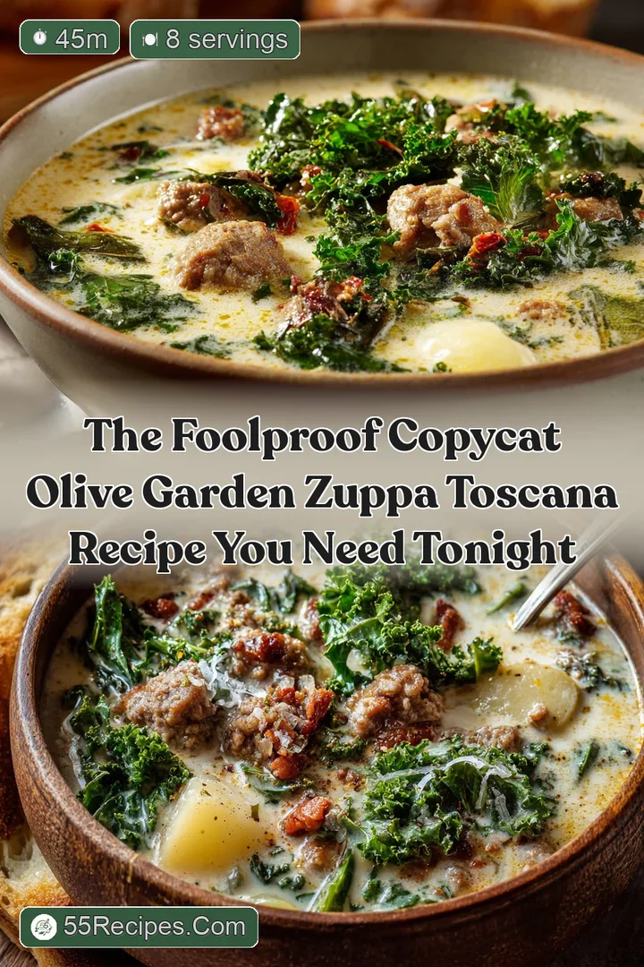 The Foolproof Copycat Olive Garden Zuppa Toscana Recipe You Need Tonight