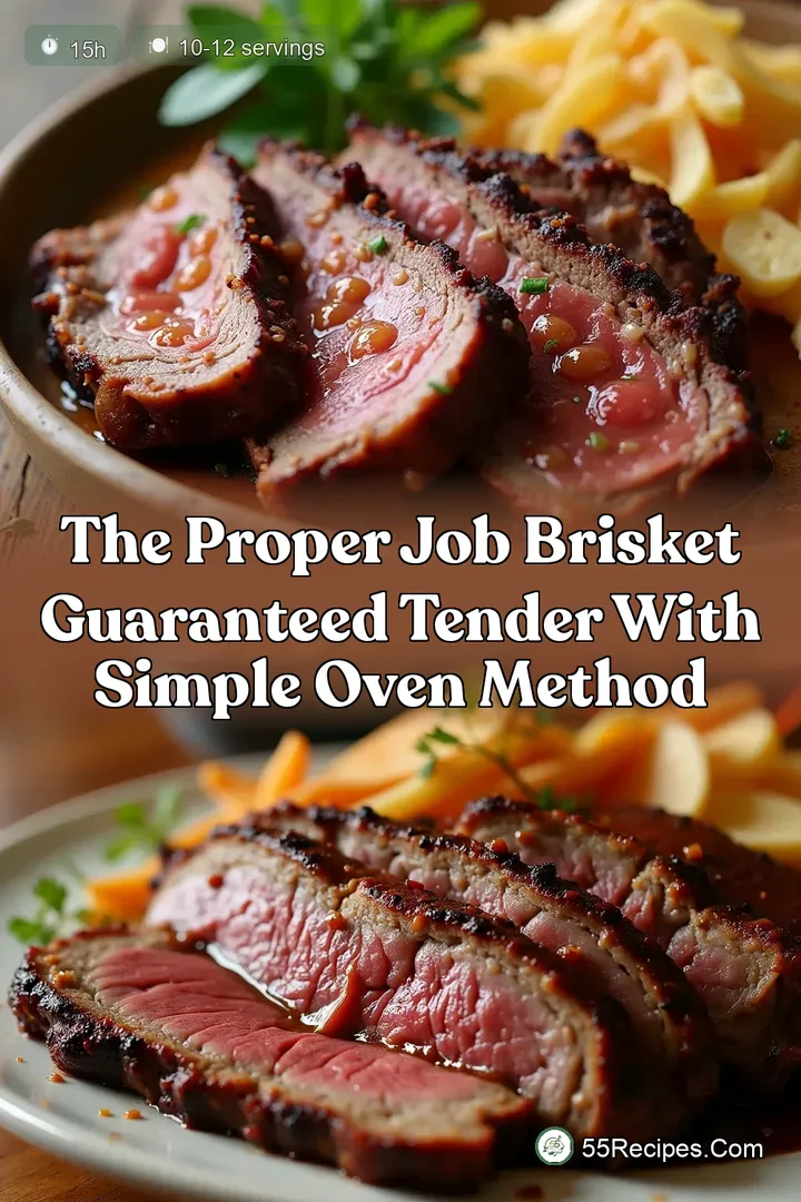 The Proper Job Brisket Guaranteed Tender with Simple Oven Method