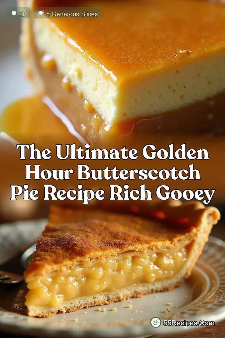 The Ultimate Golden Hour Butterscotch Pie Recipe Rich Gooey