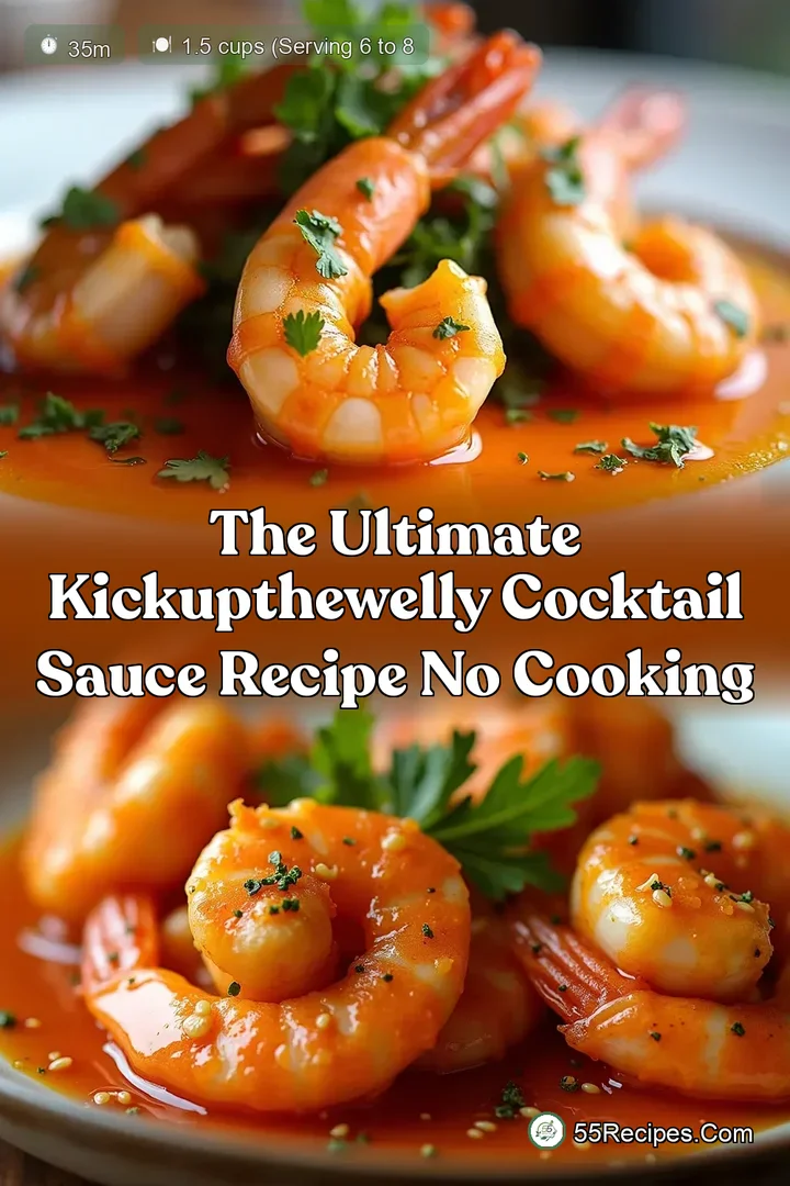 The Ultimate KickUpTheWelly Cocktail Sauce Recipe No Cooking