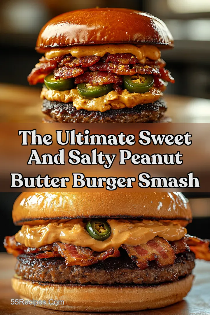 The Ultimate Sweet and Salty Peanut Butter Burger Smash