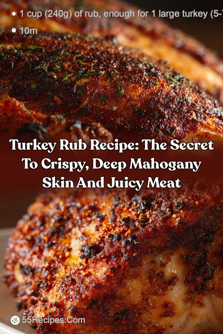 Turkey Rub Recipe: The Secret to Crispy Deep Mahogany Skin and Juicy Meat