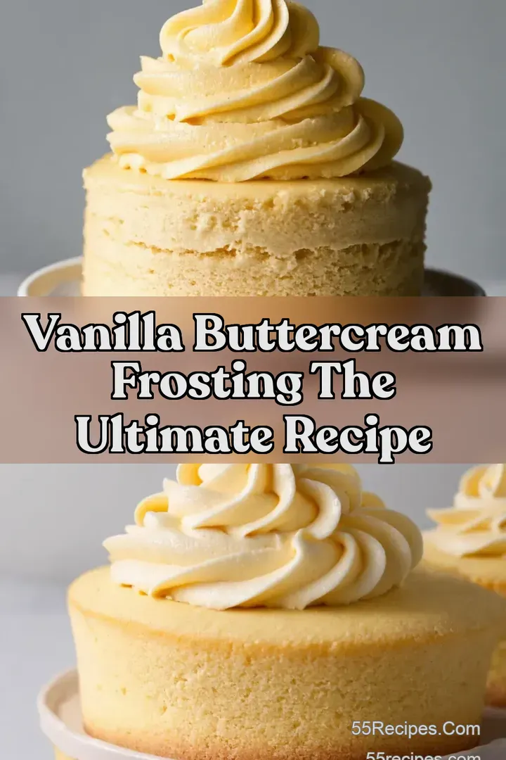 Vanilla Buttercream Frosting The Ultimate Recipe