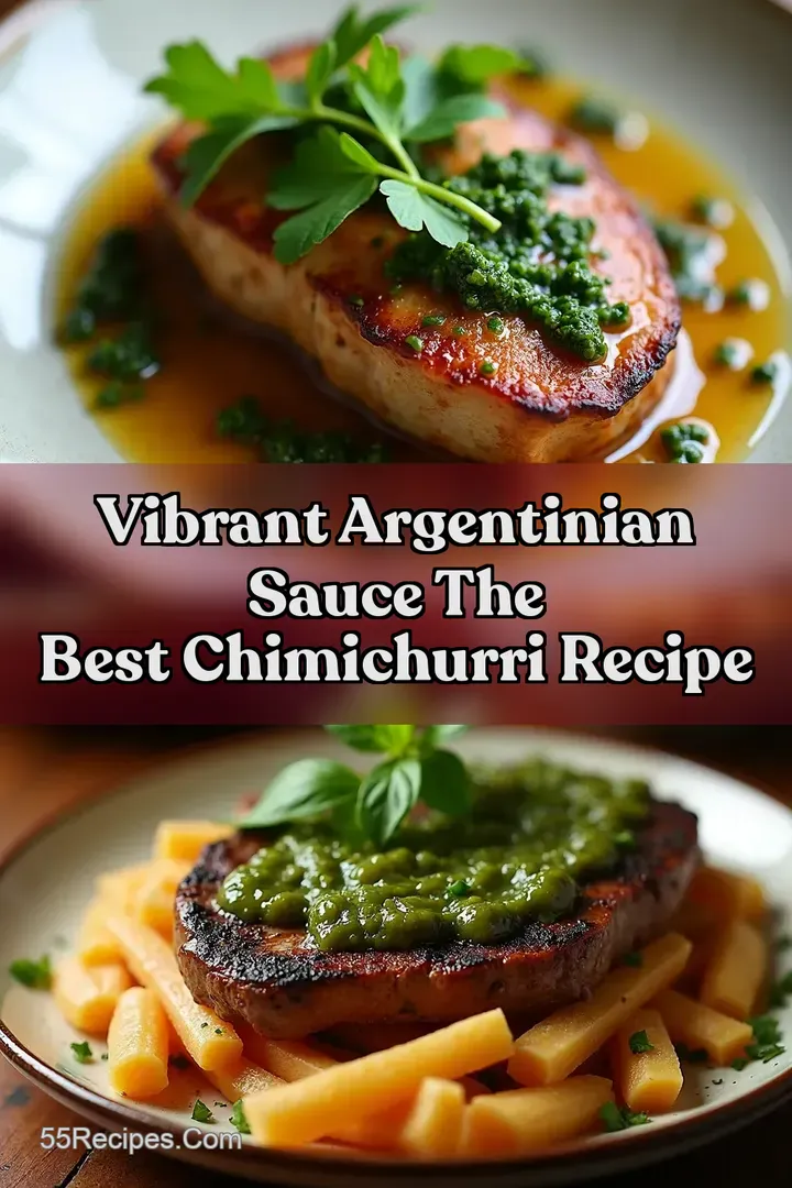 Vibrant Argentinian Sauce The Best Chimichurri Recipe