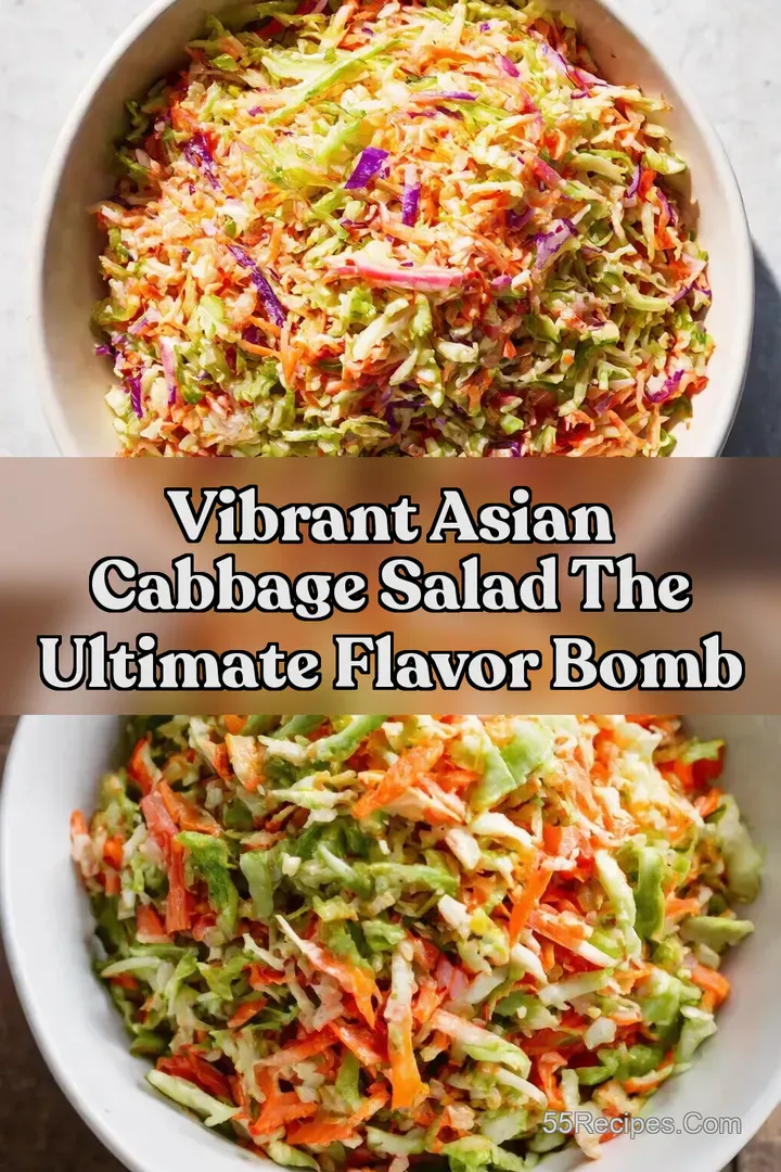 Vibrant Asian Cabbage Salad The Ultimate Flavor Bomb