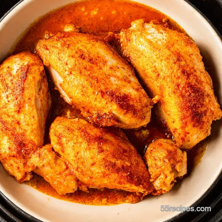 Air Fryer Frozen Chicken Breast From Ice Block to Dinner Rock