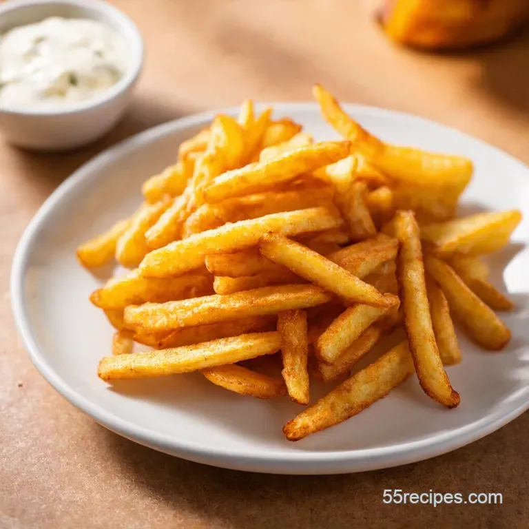 Air Fryer PubStyle Potato Chips Crispy GuiltFree