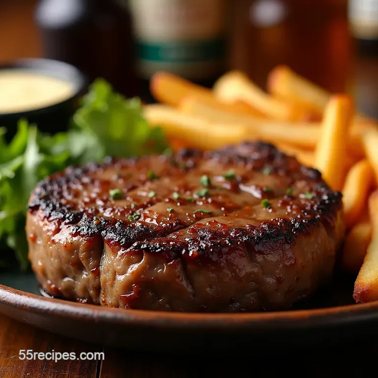 Air Fryer Ribeye Steakhouse Quality Pub Grub Speed presentation