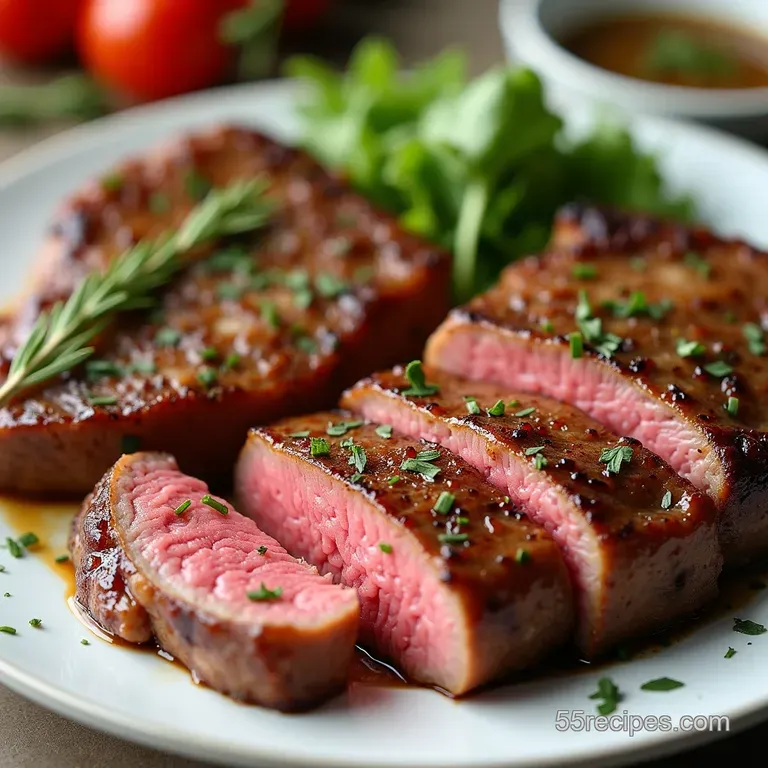 Juicy Air Fryer Sirloin Steak Medium Rare Perfection Perfectly Pink Air Fryer Sirloin Steak Quick Juicy Foolproof