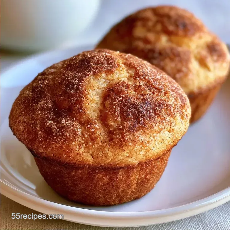 Moist Apple Cinnamon Muffins