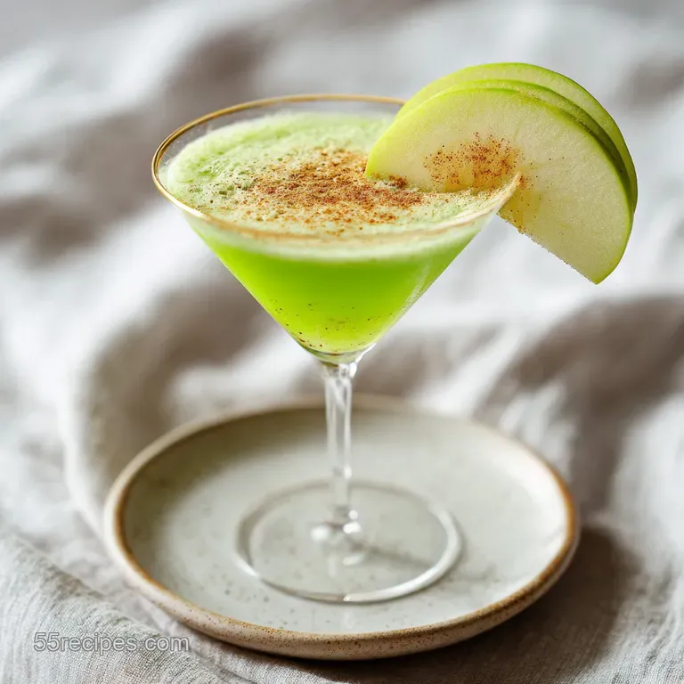 Apple Martini: Crisp and Zingy