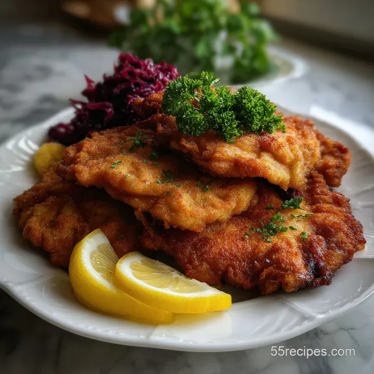 Authentic Wiener Schnitzel Recipe Traditional Wien: Crispy Gold