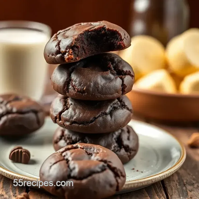 Decadent Brownie Cookies Ready in Just 25 Minutes presentation