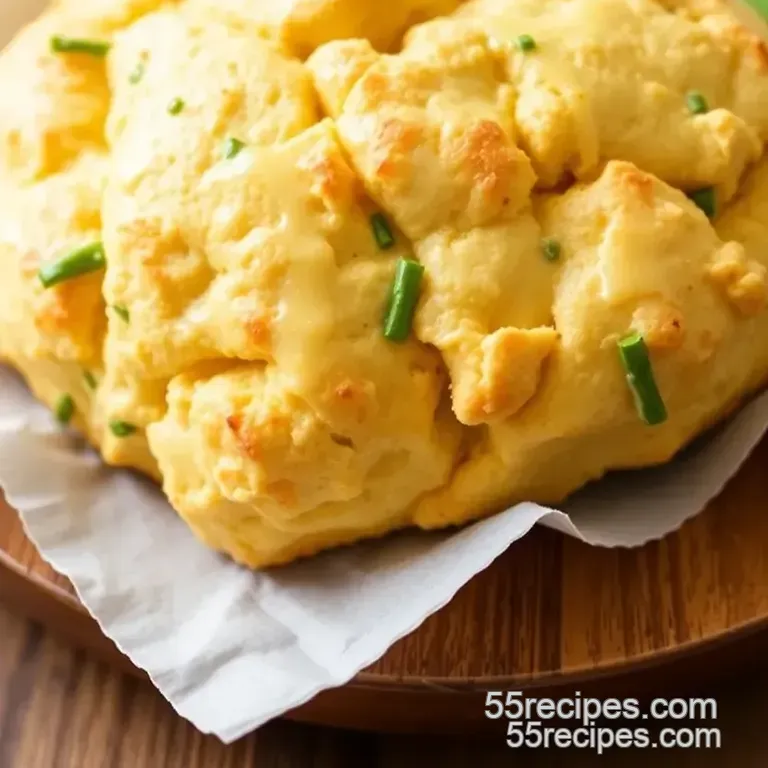 Quick & Cheesy Cheddar Scones in 35 Minutes presentation