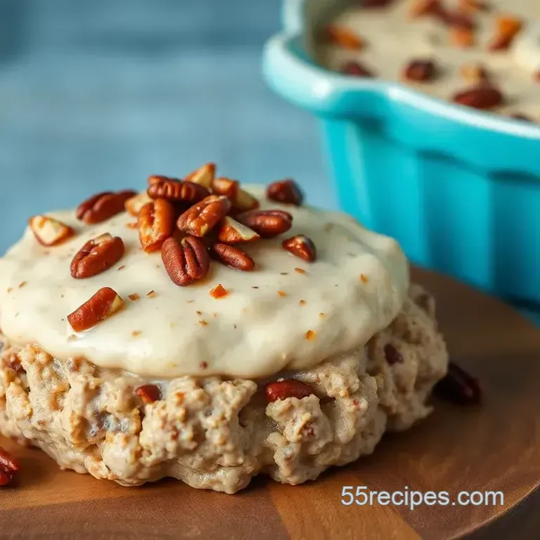 Baked Chipped Beef Dip with Creamy Pecans