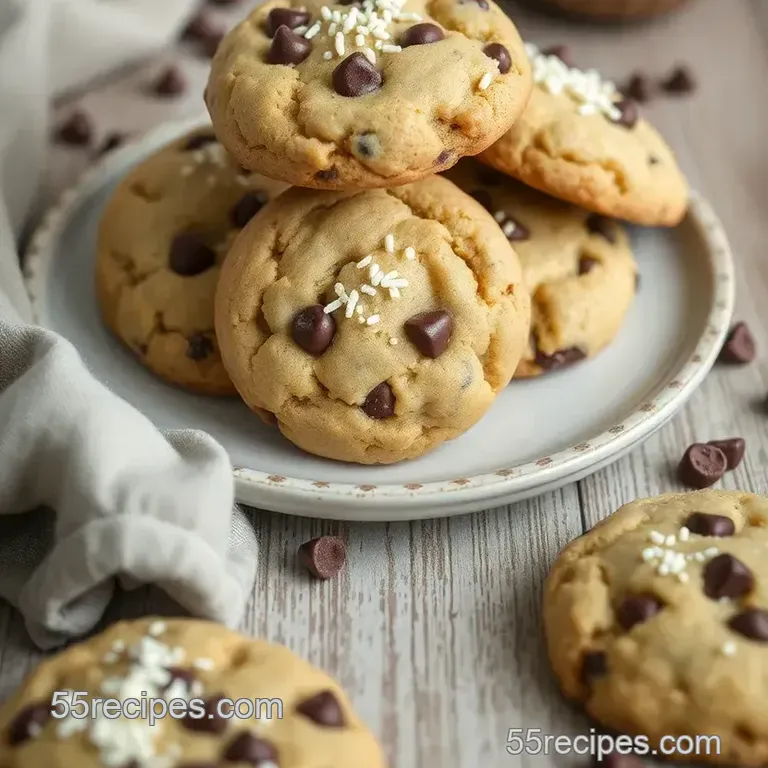 Ultimate Chocolate Chip Sprinkle Cookies presentation