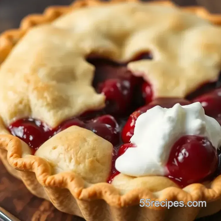 Bake Door County Cherry Pie Delightfully