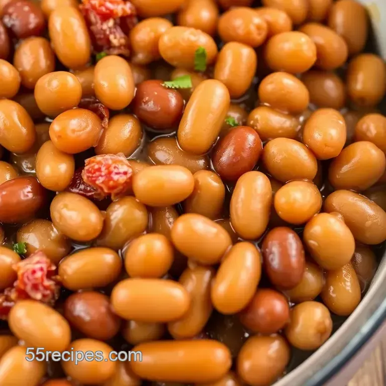 Baked Navy Beans for Comforting Goodness presentation