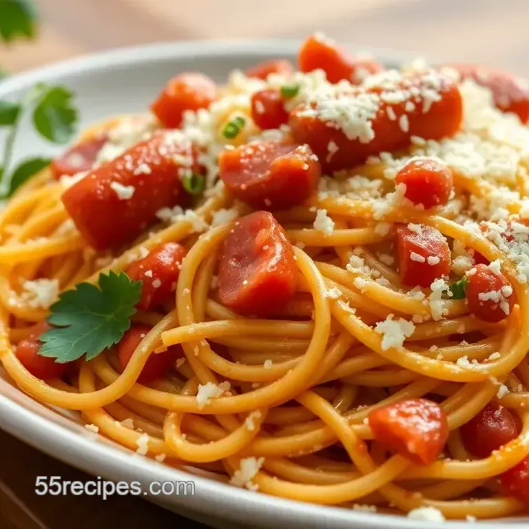 Bake Spaghetti with Hot Dogs: Quick & Tasty