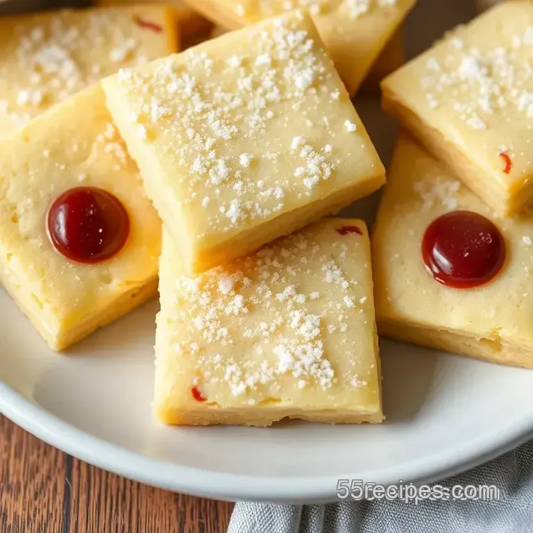 Delightfully Baked Square Langue De Chat Cookies presentation