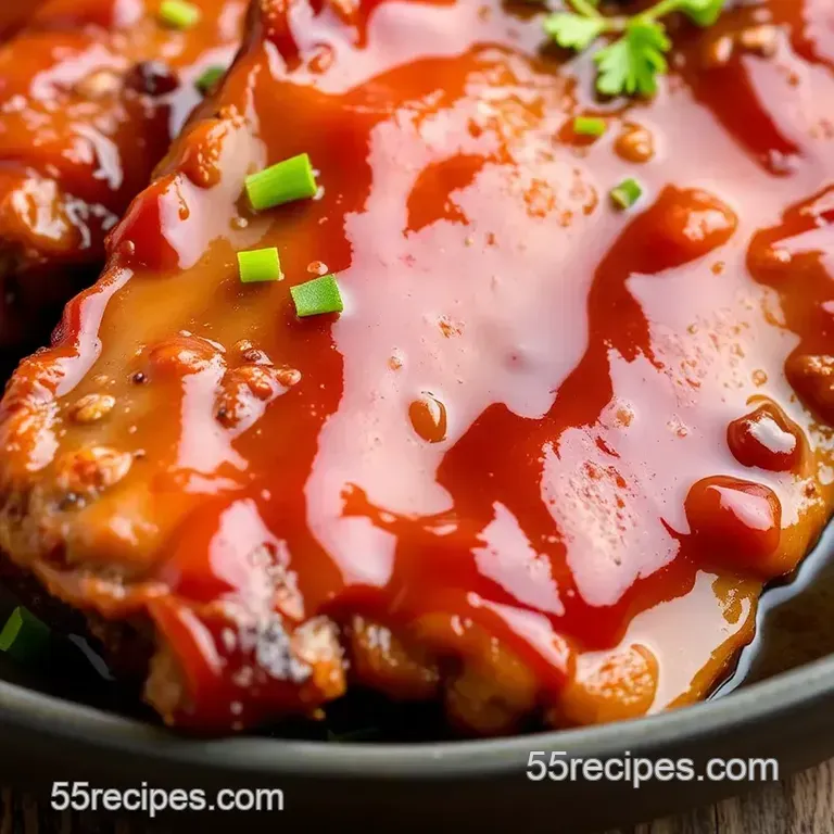 Sweet &amp Sticky Baked Spare Ribs presentation