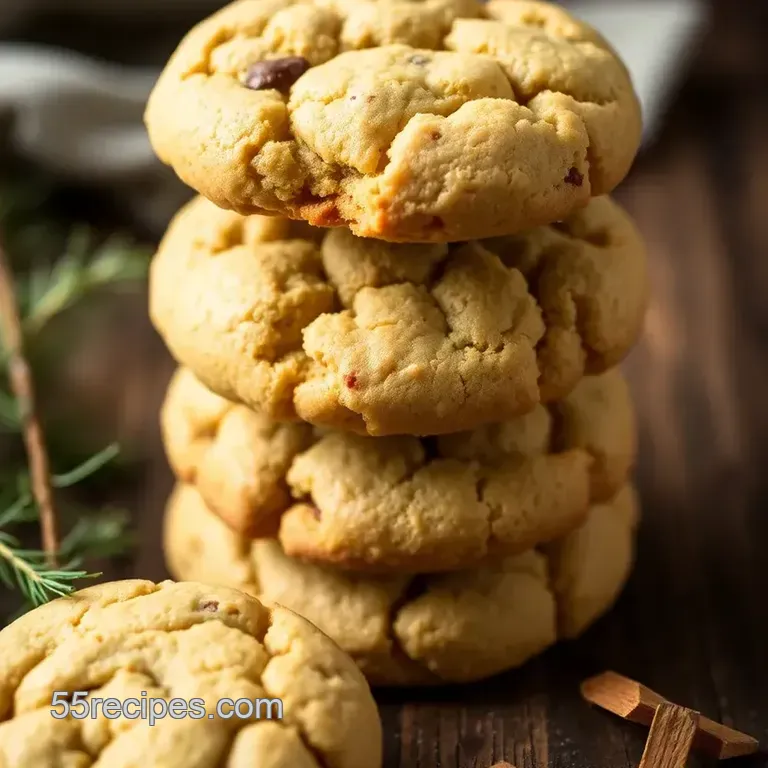 Quick & Chewy Vegan Cowboy Cookies presentation