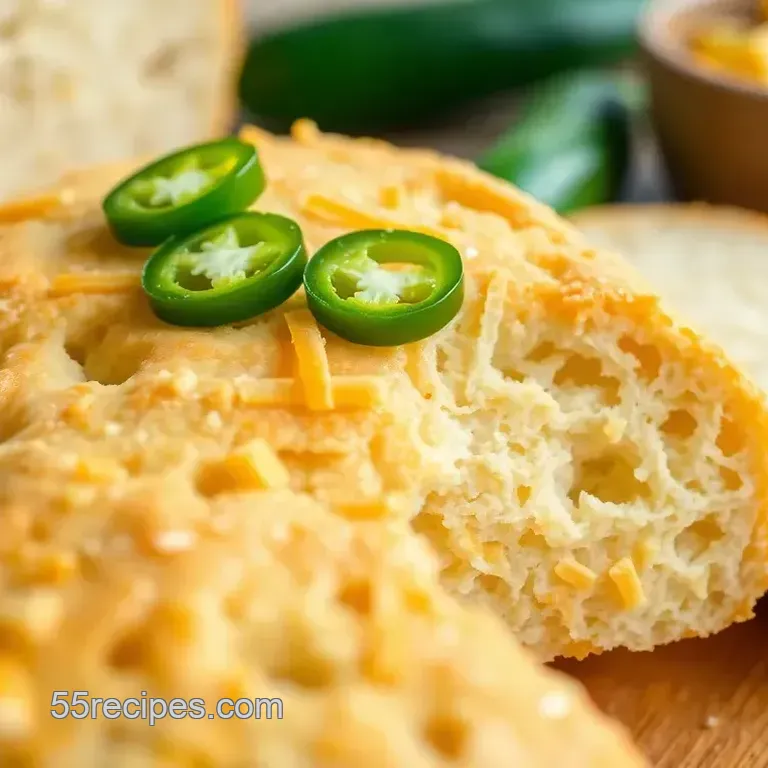 Vegan Jalapeno Cheddar Bread