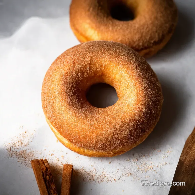 Easy Baked Donut Recipe CinnamonSugar Heaven Baked CinnamonSugar Doughnuts Easier Than Greggs