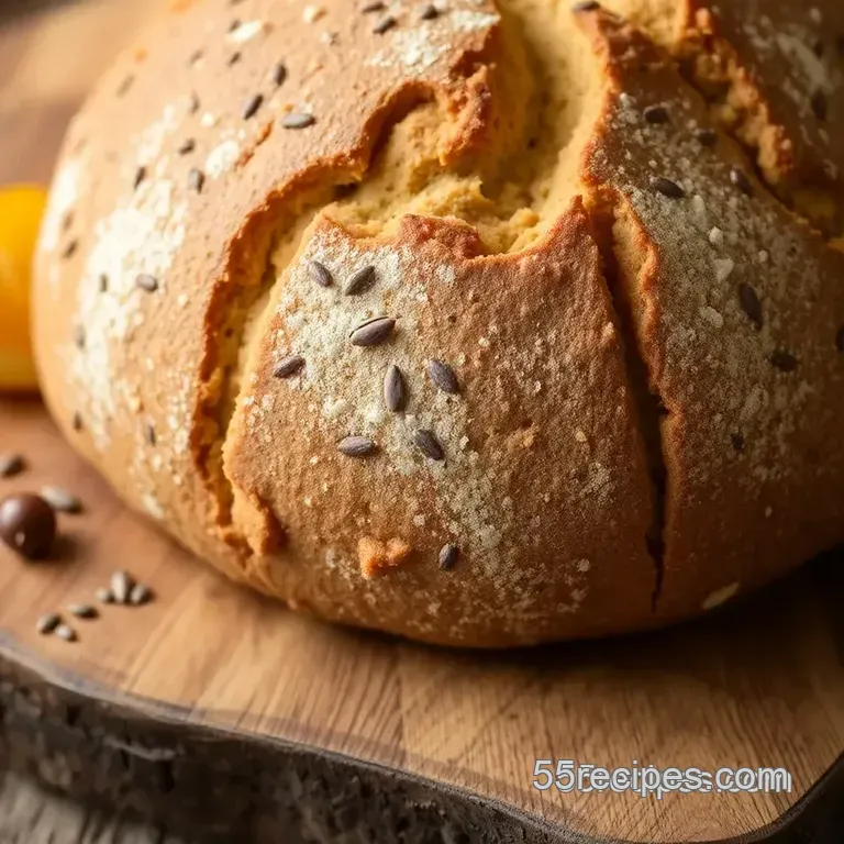 Sweet Orange Rye Bread Delight presentation