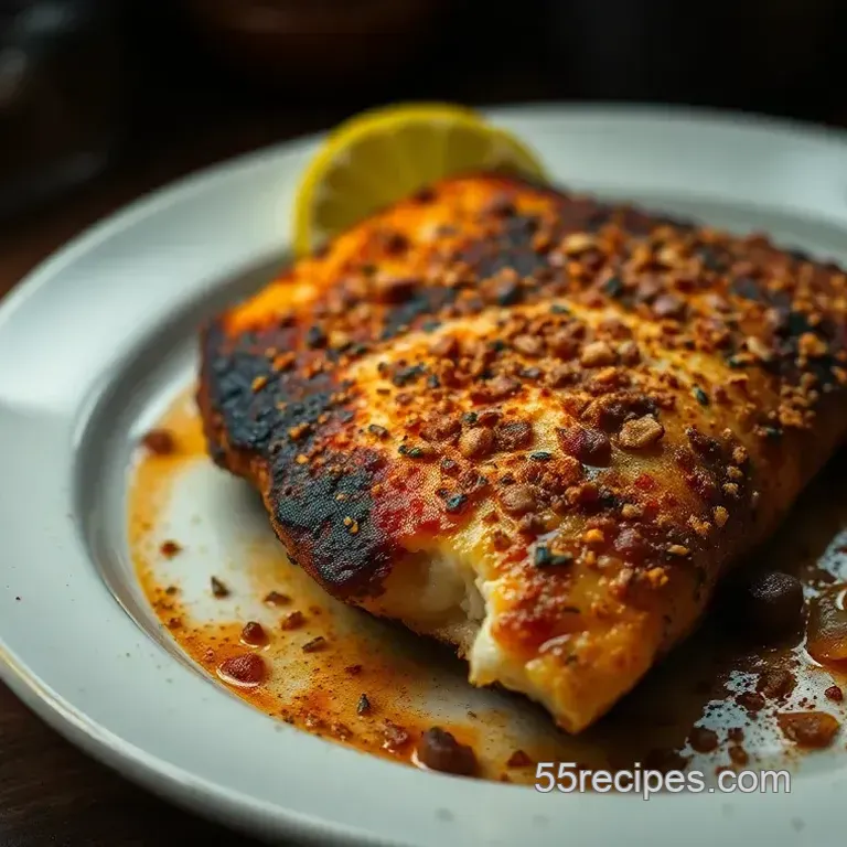Bayou Blackened Grouper