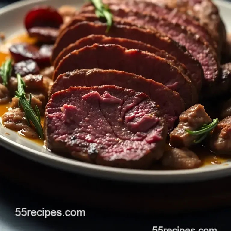 Beef Tenderloin Roast: Perfectly Cooked Every Time presentation