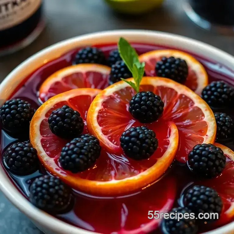 Berry Bliss: Outback Steakhouse-Inspired Blackberry Sangria