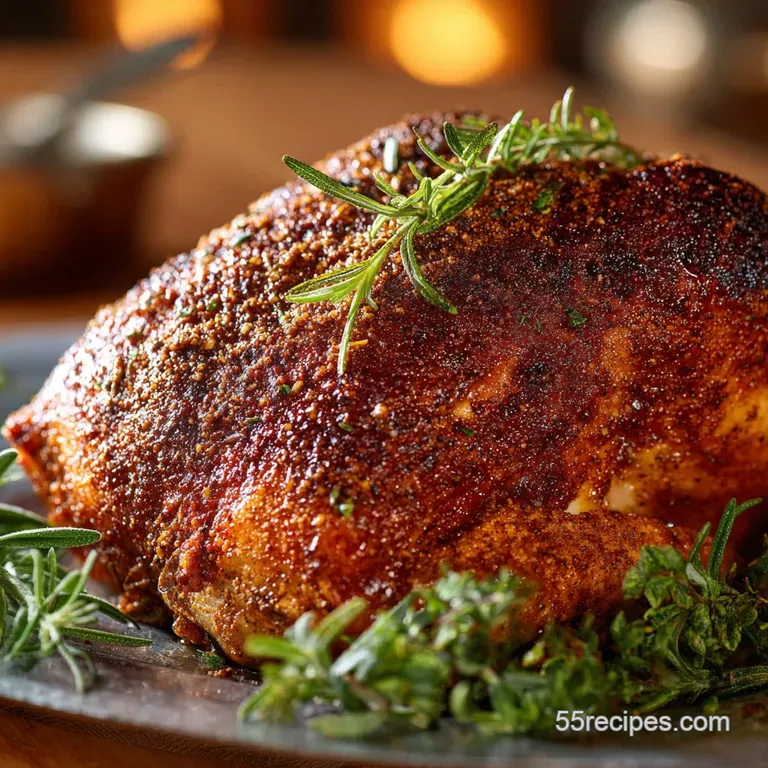Turkey Rub: Ultimate Smoked Paprika Herb Dry Rub for Ultra-Crispy Skin presentation