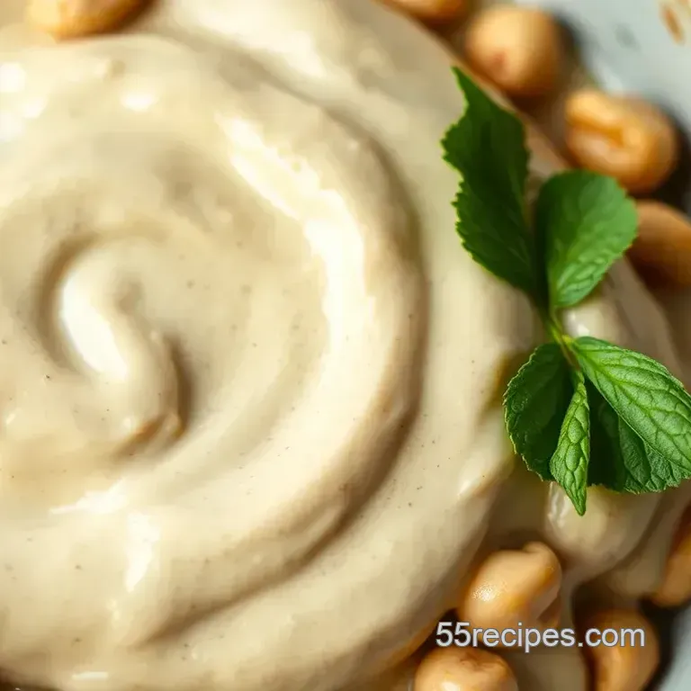 Silky Vegan Cashew Cream Delight: A Luxurious Dairy-Free Indulgence