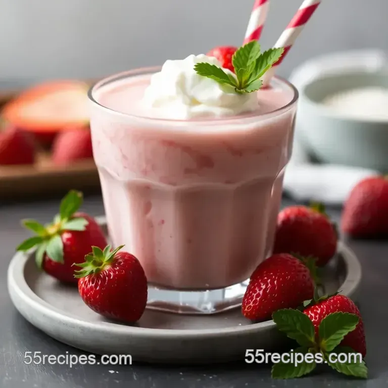 Blend Strawberry Blissful Shake in 10 Min presentation