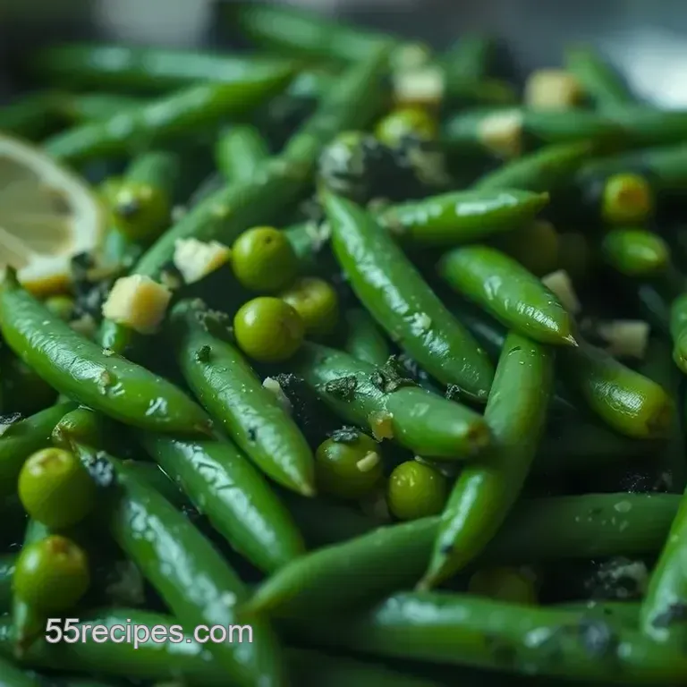 Bright & Crisp: Steamed Sugar Snaps with Lemon & Fresh Herbs