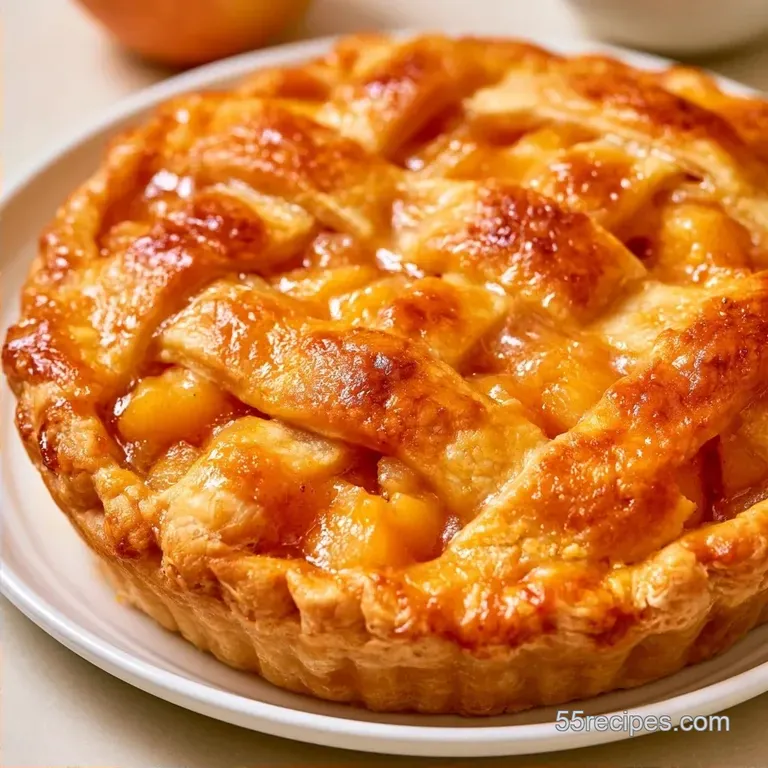 Old Fashioned Brown Sugar Apple Pie: Flaky Crust