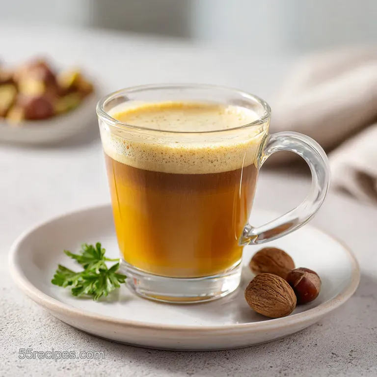 A warm, inviting coffee mug with a luxurious blanket of microfoam, ready to be enjoyed.