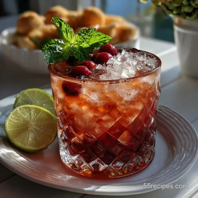 The Bracing Cape Codder Drink Recipe presentation