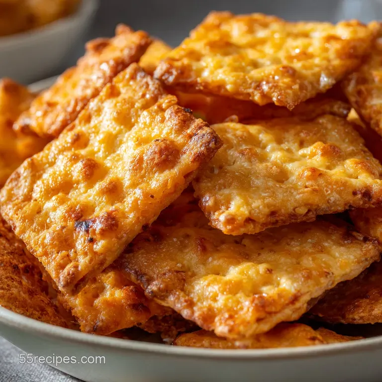 Cheese Crackers Recipe: Crispy & Flaky